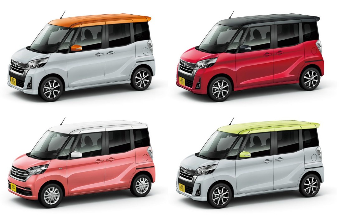 日産「デイズルークス」マイナーチェンジ；ボディカラー画像集！ NEWCARDESIGN