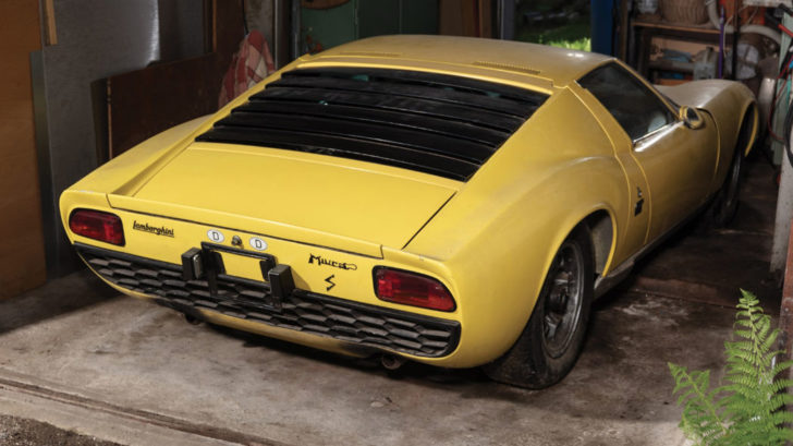 Lamborghini Miura S 1969 奇跡の1台を発見 落札予想は1億円超 Lamborghini Miura S 1969 奇跡の1台を発見 落札予想は1億円超