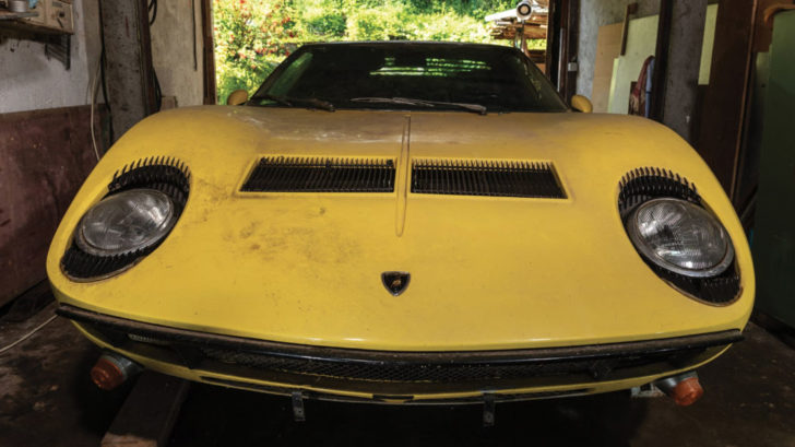 Lamborghini Miura S 1969 奇跡の1台を発見 落札予想は1億円超 Lamborghini Miura S 1969 奇跡の1台を発見 落札予想は1億円超