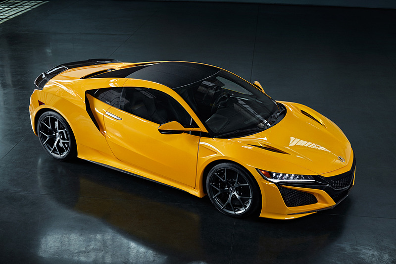 Honda「NSX」に初代Yellowモデルが復活!鮮烈なスパイエロー! - NEWCAR-DESIGN